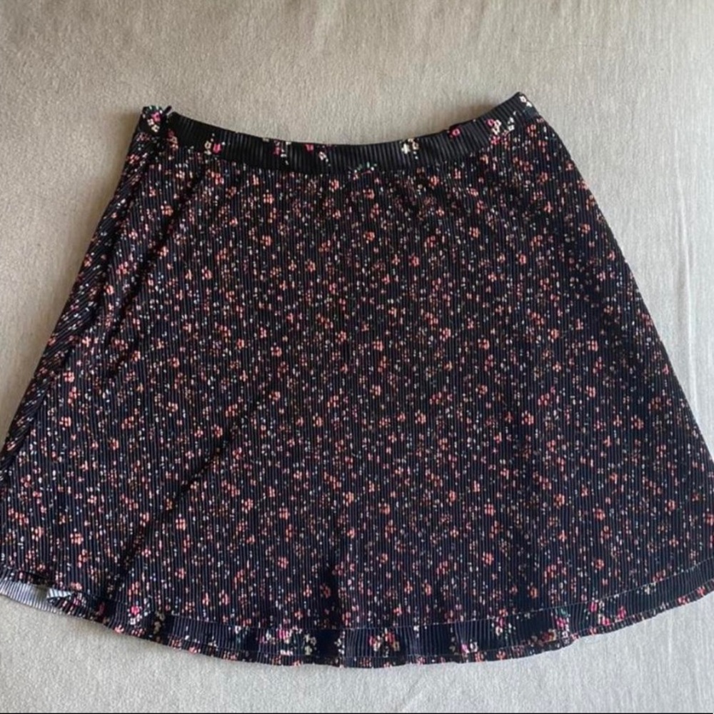Urban Outfitters Two Layer Floral Skirt
